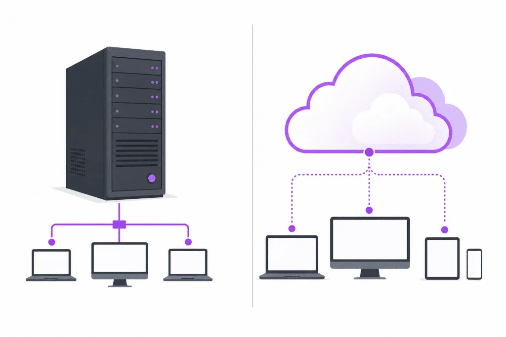 on-premise-vs-cloud-vergleich-server-architektur